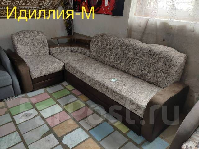 Диван угловой Идиллия PRO (пружинный блок) - Мебель в Находке