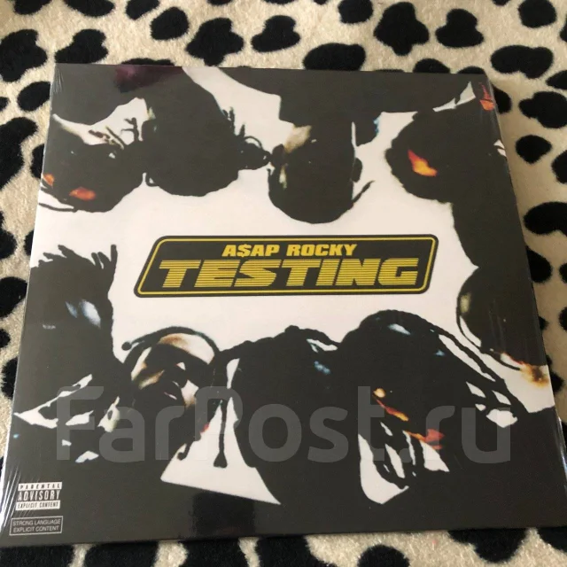 Винил. эксклюзив ! A$AP Rocky - Testing (LP, Album, White) USA