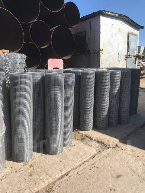 Сетка сварная оцинкованная 50 х 50 х 1,6 мм 1,5 х 45 метров в Хабаровс ...