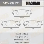 ������� ��������� �������� D1145 44060-70T85 Masuma MS-2270 MS2270 ����
