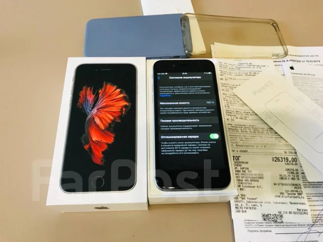 Apple iPhone 6s. �����, �����, 3G, 4G LTE, ����������, NFC ����