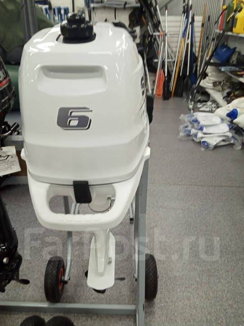 Мотор лодочный подвесной Suzuki 4-х тактный DF 6 A S White, 6,00 л.с ...