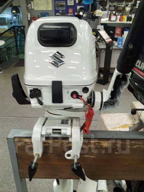Мотор лодочный подвесной Suzuki 4-х тактный DF 6 A S White, 6,00 л.с ...