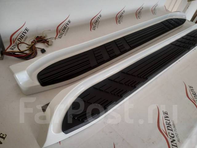 Подножки (пороги) комплект Toyota Land cruiser Prado 120 Прадо 2002 ...