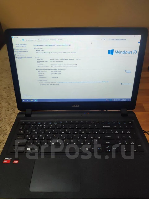 Acer Aspire ES1. 15.4", 2����, ��� 4 ��, ���� 500���, WiFi: 1, Bluetooth: 1, ����������� �� 6��. ����