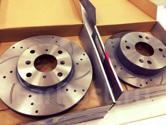 Перфорированные тормозные диски G-Brake / замена в сто /доставка по РФ ...