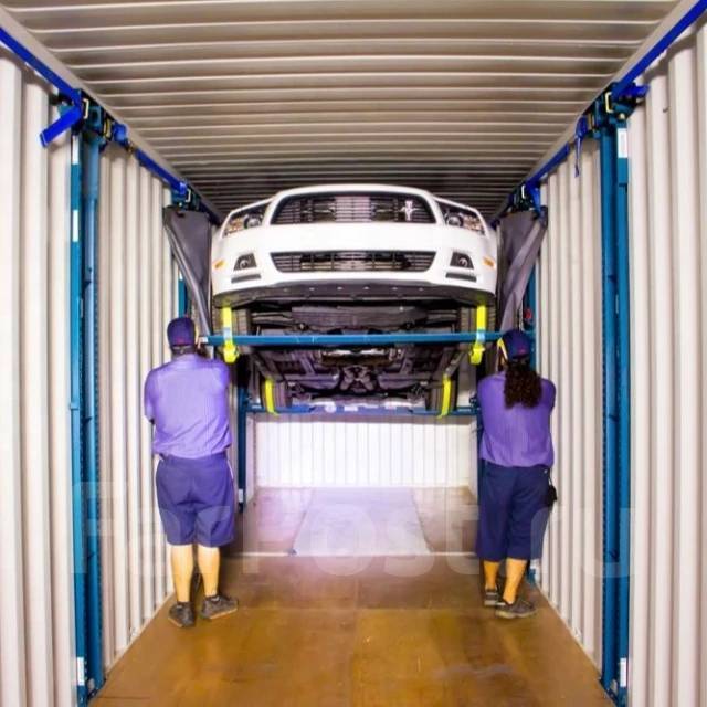 Перевозка авто в контейнере