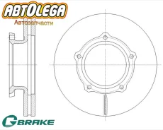 ���� ��������� G-brake DYNA/Toyoace (BU3# BZU3# RZU3# XZU3# BU4# ) GR-21525 ����