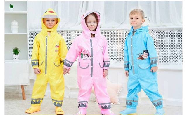 Комбинезон (дождевик) непромокаемый детский. В наличии, 92-98, 98-104 ...