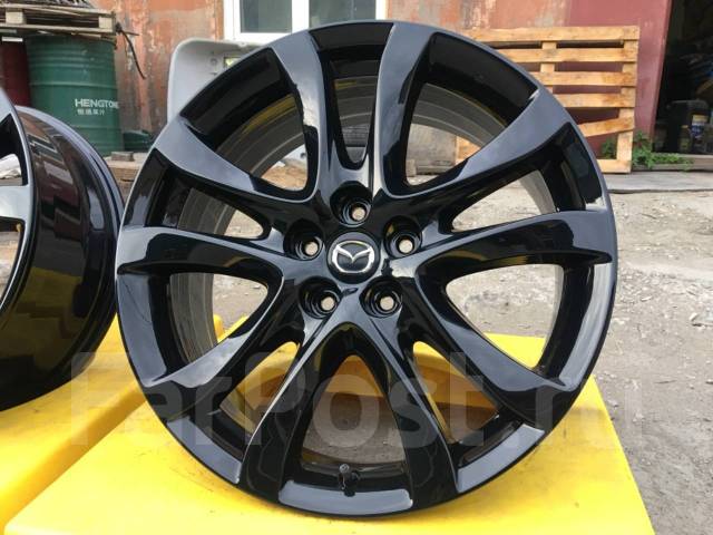Эксклюзив! Оригинальные диски Mazda Black Diamond limited edition, 19 ...