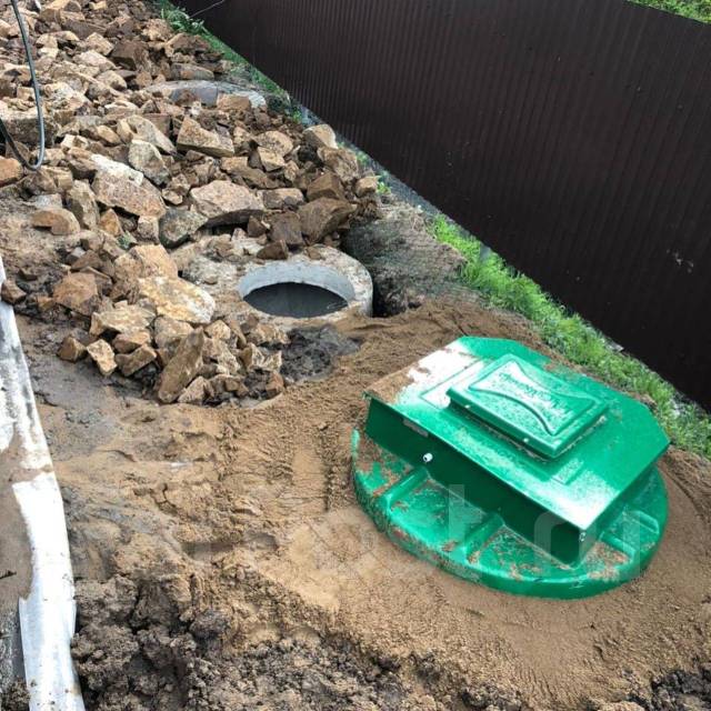 Услуги: Бульдозера Экскаватора Самосвала. Дренаж! Септик! Кессон в ...