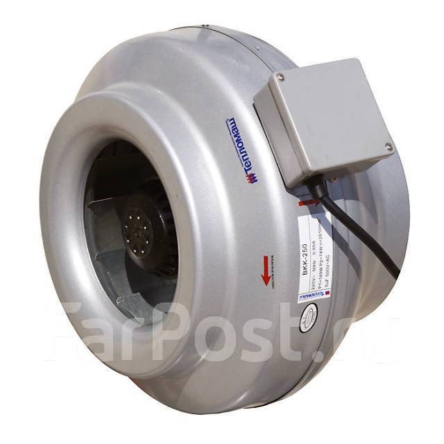 Вентилятор канальный ВКК-250 - Климатическое и отопительное ...