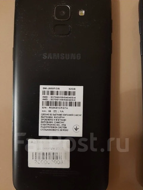 Samsung Galaxy J6. �/�, ������ ����