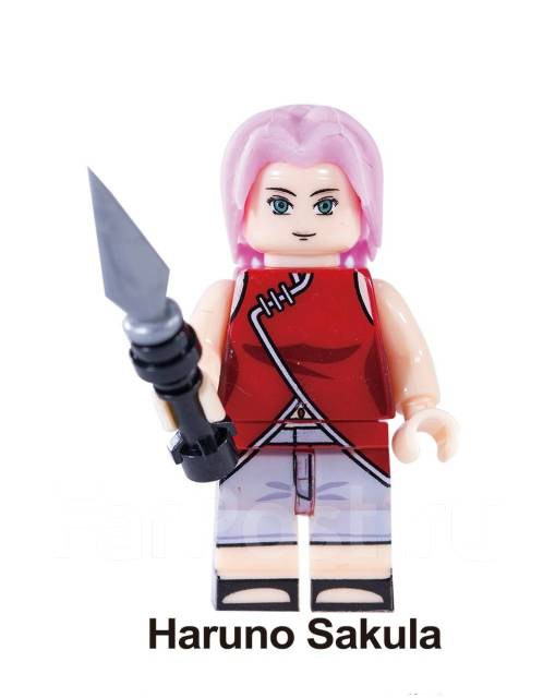 Фигурка ЛЕГО Сакура, аниме Наруто LEGO - Игрушки во Владивостоке