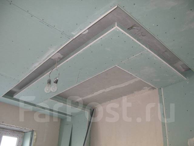Работы с гипсокартоном - Отделочные работы во Владивостоке