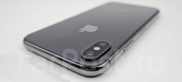 Apple iPhone X 256GB Space Gray (новый), 5.80", моноблок, черный, в ...