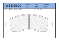 ������� ��������� �������� Subaru Impreza 1992-2009 / Legacy 1994-2003 WS339900 ����