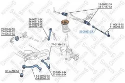 ������� ���� BMW E60/E61 all 03 55-00361-SX 5500361SX ����