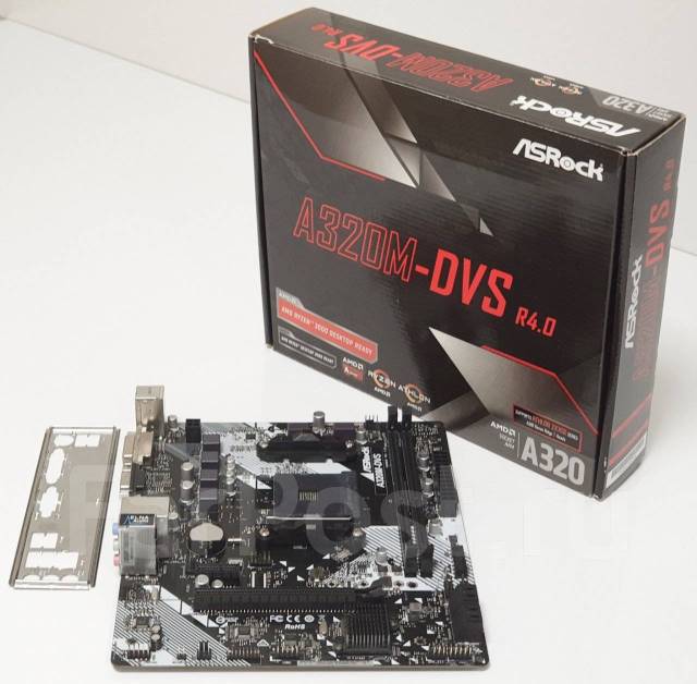 Материнская плата asrock a320m dvs