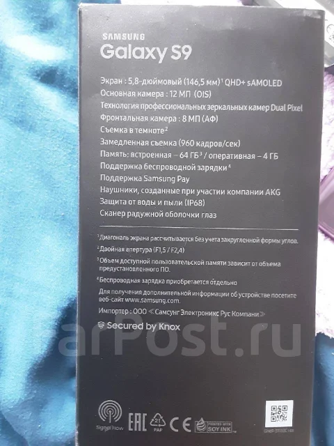 Samsung Galaxy S9. �/� ����