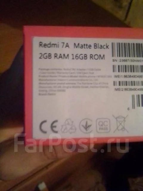Xiaomi Redmi 7A. �����, ������, 4G LTE ����