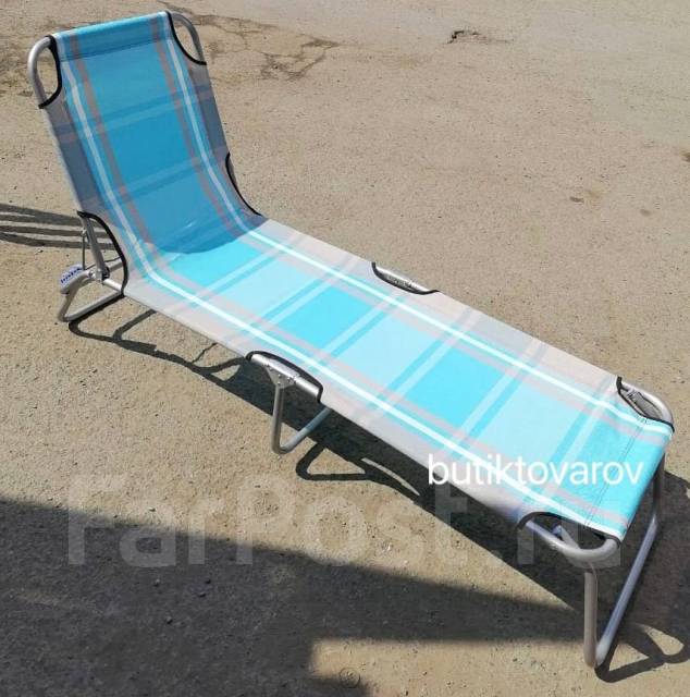 Раскладушка 55*160, новый, в наличии. Цена: 2 200₽ во Владивостоке