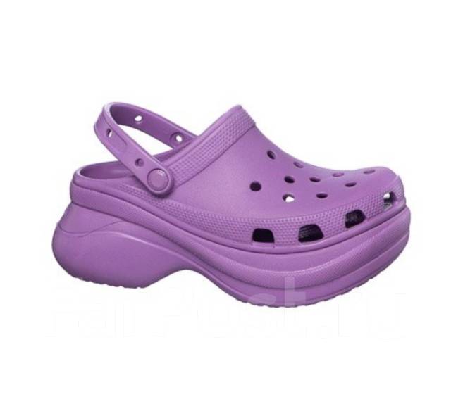 Womens store purple crocs