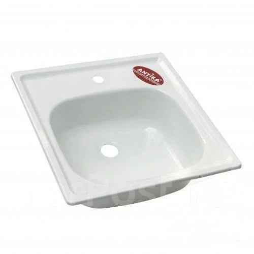 Мойка стальная эмалированная 0,5х0,5 Antika! Сантехвлад - Сантехника и ...