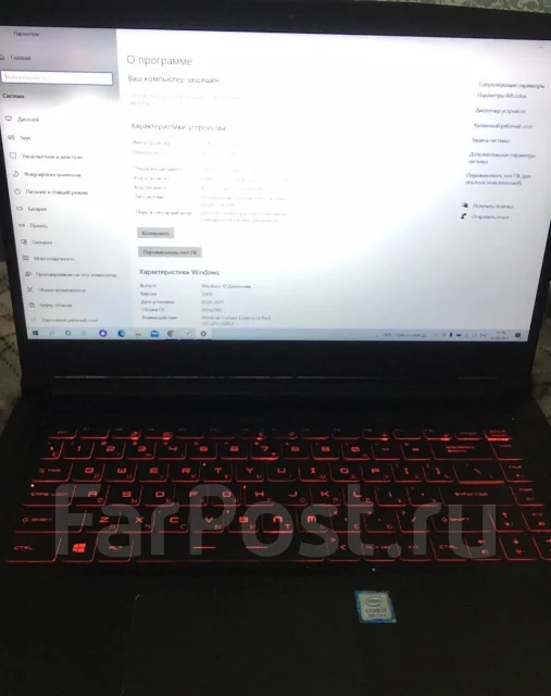 MSI GF63 Thin 9RCX. WiFi: 1, Bluetooth: 1 ����