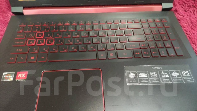 Acer Nitro 5. 15.6", 2����, ��� 8 ��, ���� 128���, WiFi: 1, Bluetooth: 1, ����������� �� 6��. ����