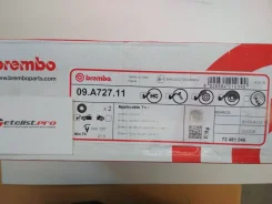 ����� ��������� �������� Brembo (Duster, Megane, Laguna) 09A72711 ����