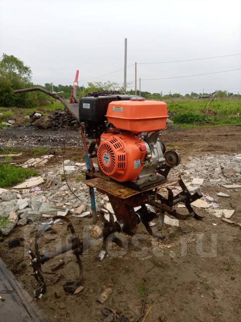 Вспашка земли вспахать культивировать огород участок грядку землю в ...