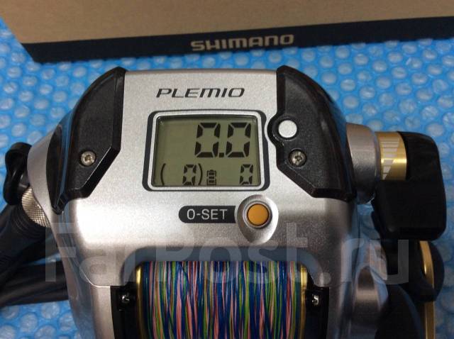 Катушка электрическая мультипликаторная Shimano'12 Plemio 3000, б/у, в  наличии. Цена: 19 500₽ во Владивостоке