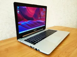 Asus K56CM. 15.6", 1,8����, ��� 8 ��, ���� 500���, WiFi: 1, Bluetooth: 1, ����������� �� 3��. ��� ����� �� ������� ����