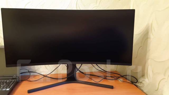 Монитор Mi Curved Gaming Monitor 34, 144 Гц, Xiaomi, 34", VA, 3440x1440 ...
