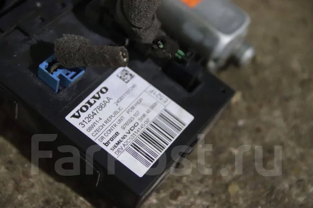 Не работает стеклоподъемник volvo s40