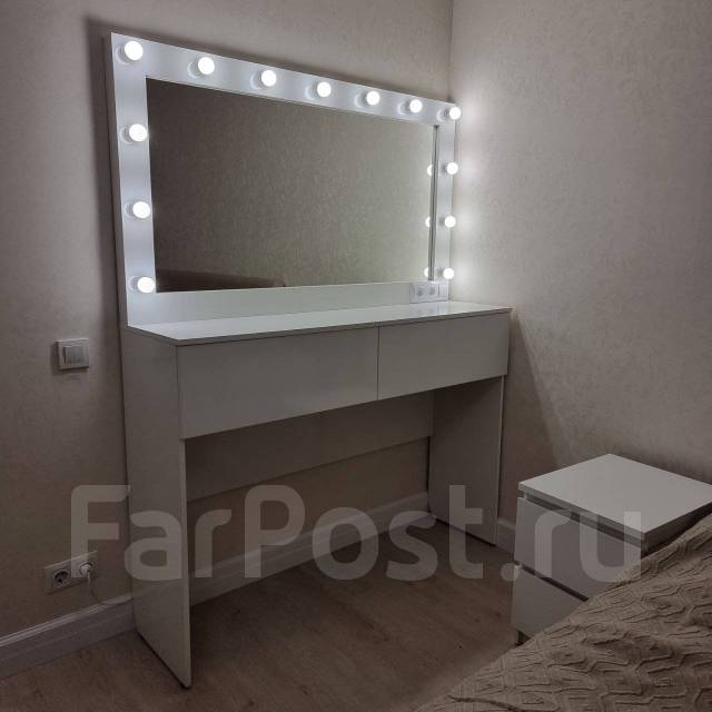 Гримерный стол (зеркало, станция) для визажа от Makemirrors, новый, под ...