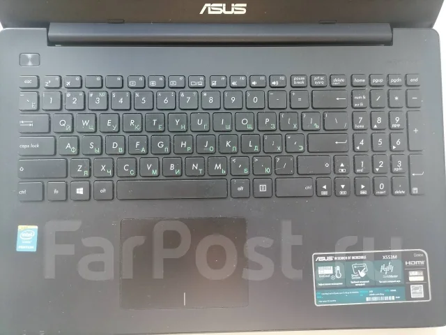 Asus X553M. ��� 2048 ��, ���� 512���, WiFi: 1, Bluetooth: 1 ����