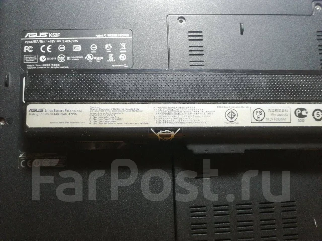 Asus K52F. 15.6", 2,1����, ��� 2048 ��, WiFi: 1, Bluetooth: 1 ����