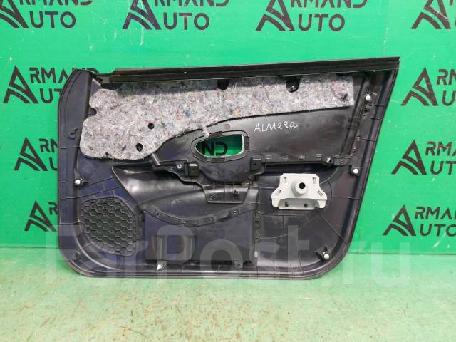 Как снять дверную карту альмера g15 Обшивка двери Nissan Almera 2013 809014AA0A G15, передняя левая купить в Москве 