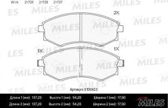   Hyundai Elantra/Matrix/Ssangyong Rexton  semimetallic Miles E100423 E100423 