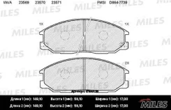 ������� ��������� �������� Ssangyong Kyron 08-, Rexton I, II 01-, Actyon Sports II 12- Miles E100138 E100138 ����