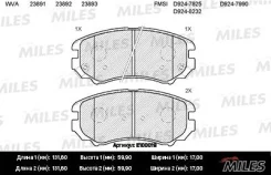 ������� ��������� �������� �������� Hyundai Tucson 04-, KIA Optima III 10-, Changan CS35PLUS 18- Miles E100019 E100019 ����