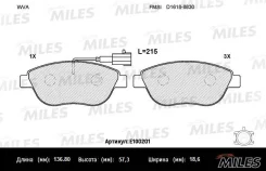 ������� ��������� �������� �������� OPEL Corsa D (2006) Miles E100201 E100201 ����