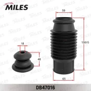 �������+�������� (�������� �� 1 �����������) ������������� Hyundai Accent II (+�����) (2000-2012) Miles DB47016 DB47016 ����
