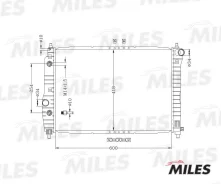 �������� ���������� ��������� Chevrolet AVEO, Daewoo Kalos (KLAS) 03- (����) Miles ACRB134 ACRB134 ����