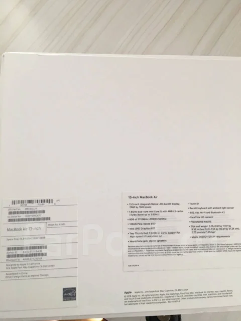 Apple MacBook Air 13 2020. 13.3", 1,6����, ��� 8 ��, ���� 128���, ����������� �� 10��. ����