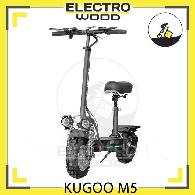 Электросамокат Kugoo M5 1000Вт. Двухколёсный трактор! Гарантия, новый ...