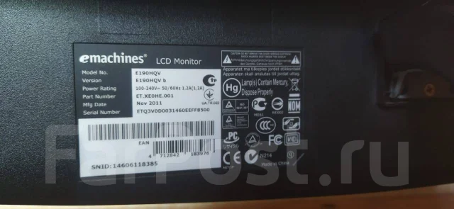 eMachines. 19" ����