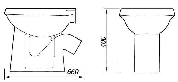 Унитаз \" стройка \" - Сантехника и водоснабжение во Владивостоке